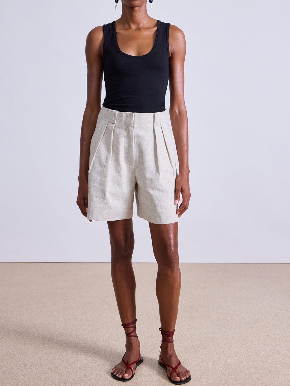 Apiece Apart • Linaza Short - Linen Cotton
